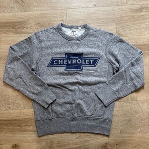 Men’s Chevy Gray Crewneck Sweatshirt